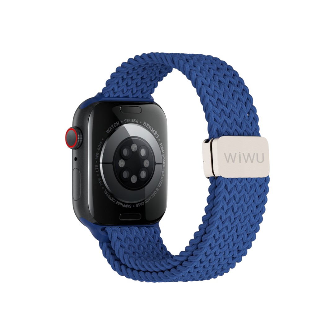WiWU Nylon magnetic watch band "Blue" Wi-WB004 42/44/45/49